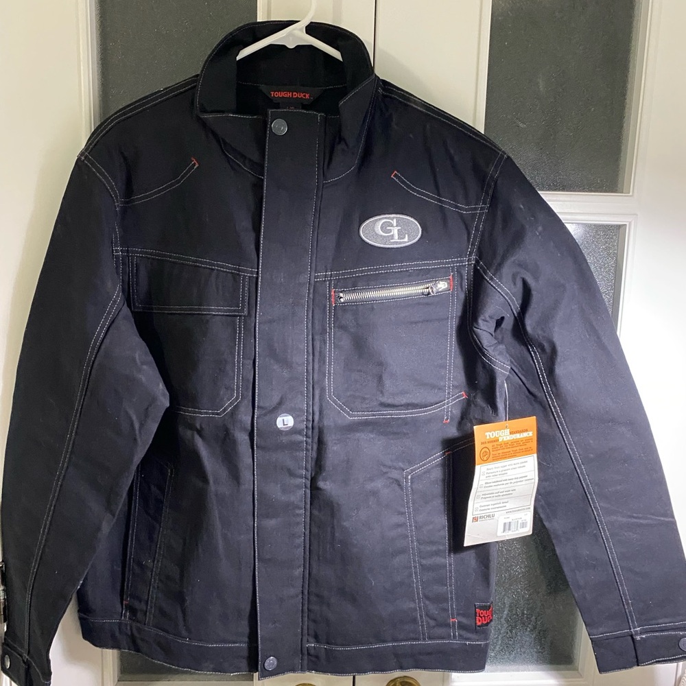 Men’s Large black Tough Duck Moto Jacket